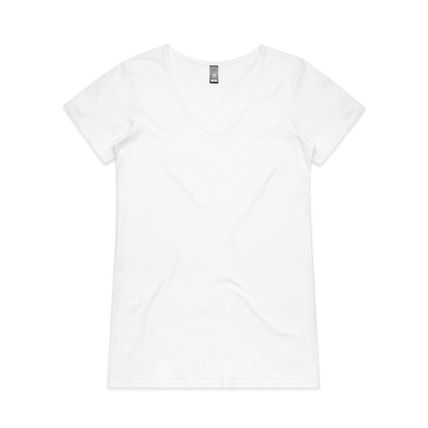 WO'S BEVEL VNECK TEE