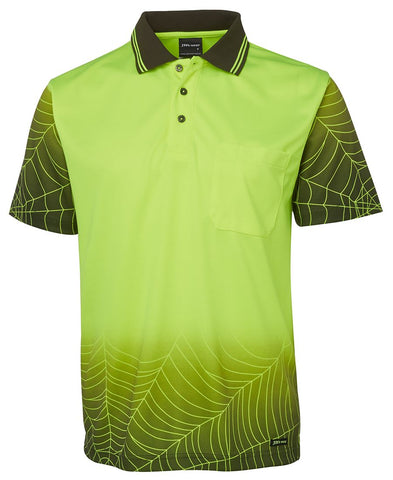 HI VIS S/S WEB POLO